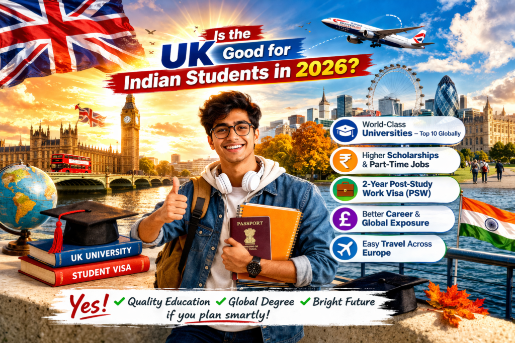 Is The Uk Good For Indian Students In 2026?
