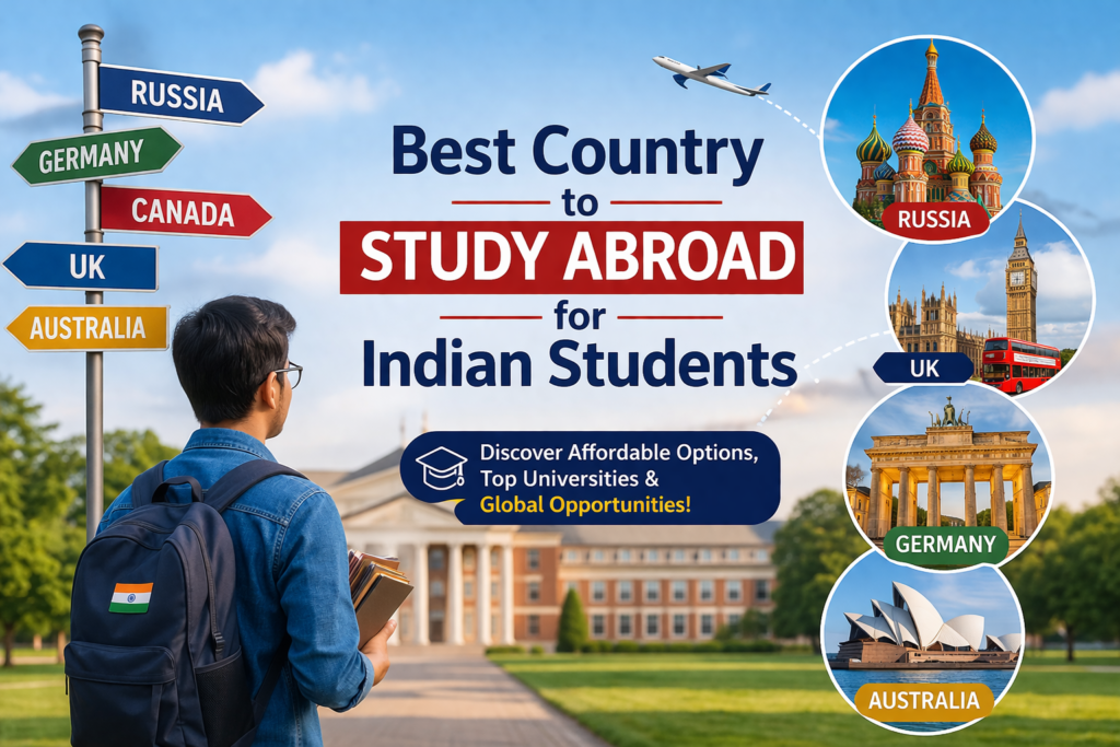 Best country to study abroad for Indian students